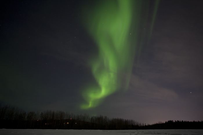 The Northern Lights in Fairbanks